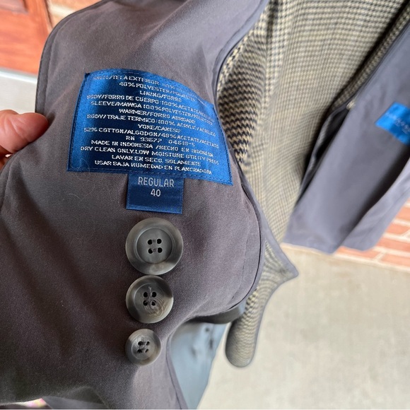 Town craft soft vintage lightweight trenchcoat men’s size 40 regular- unisex - Picture 8 of 15